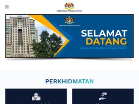 'mohe.gov.my' screenshot