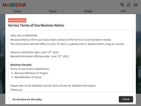 'makestar.co' screenshot