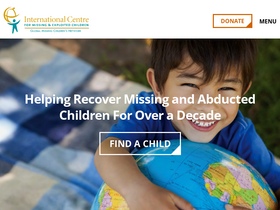 'globalmissingkids.org' screenshot