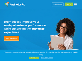 'aestheticspro.com' screenshot