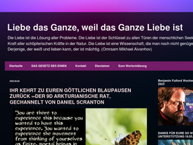 'liebe-das-ganze.blogspot.com' screenshot