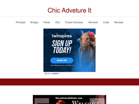 'chicadventureit.com' screenshot