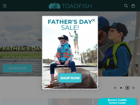 'toadfish.com' screenshot