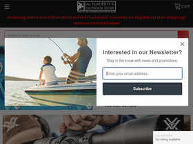 'alflahertys.com' screenshot