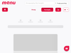 'menu.am' screenshot