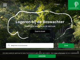 'logerenbijdeboswachter.nl' screenshot