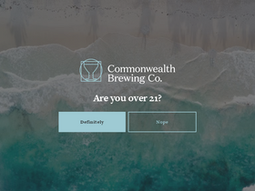 commonwealthbrewingcompany.com