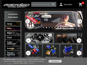 'race-shop.hr' screenshot