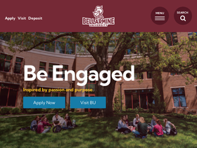 'bellarmine.edu' screenshot