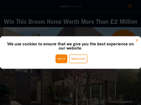 'rafflehouse.com' screenshot
