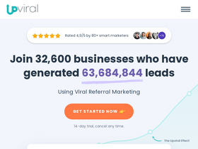 'upviral.com' screenshot