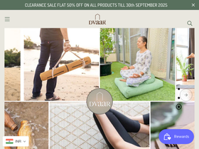 dvaar.org homepage screenshot