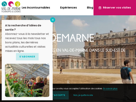 'tourisme-valdemarne.com' screenshot