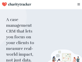 'charitytracker.net' screenshot
