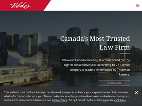 'blakes.com' screenshot