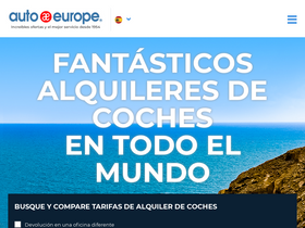 'autoeurope.es' screenshot