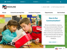 'highlineschools.org' screenshot
