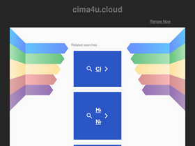 'cima4u.cloud' screenshot