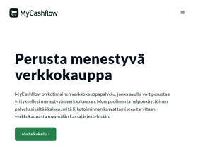 'mycashflow.fi' screenshot