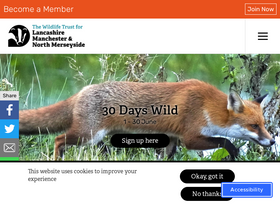 'lancswt.org.uk' screenshot