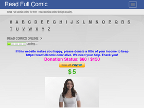 'readfullcomic.com' screenshot