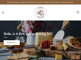 Cheese OnBoard homepage screenshot