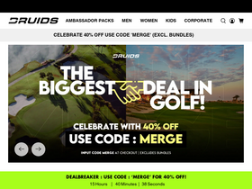 'druids.com' screenshot