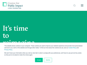 'centreforpublicimpact.org' screenshot