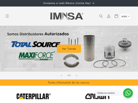 imnsa.mx homepage screenshot
