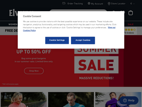 'elverys.ie' screenshot