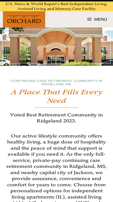 orchardretirement.com