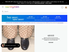 'bloomingdales.com' screenshot