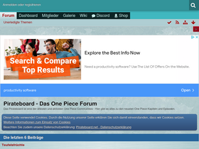 'pirateboard.net' screenshot