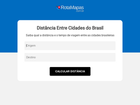 'rotamapas.com.br' screenshot