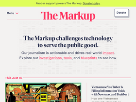 'themarkup.org' screenshot