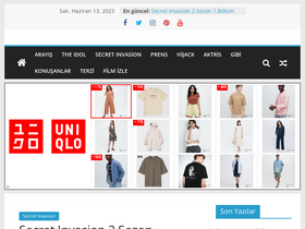 'dizirize.com' screenshot