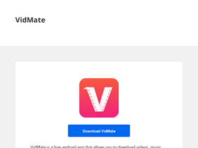 'vidmate.fan' screenshot