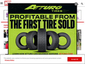 'moderntiredealer.com' screenshot