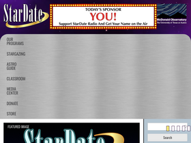 'stardate.org' screenshot