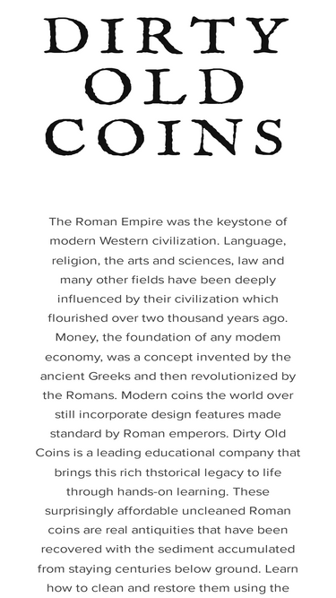 dirtyoldcoins.com