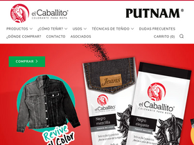 coloranteselcaballito.com homepage screenshot
