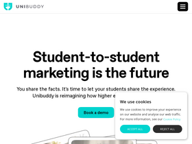 'unibuddy.co' screenshot