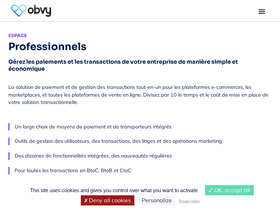 'obvy-app.com' screenshot