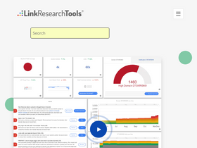 'linkresearchtools.com' screenshot