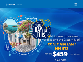 'celestyal.com' screenshot