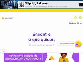 'apontador.com.br' screenshot