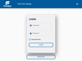 'myferrellgas.com' screenshot