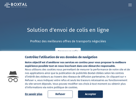 'boxtal.com' screenshot