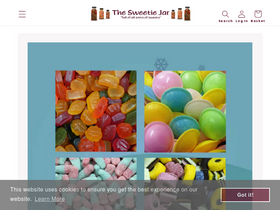 TheSweetieJar website screenshot