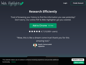 'web-highlights.com' screenshot